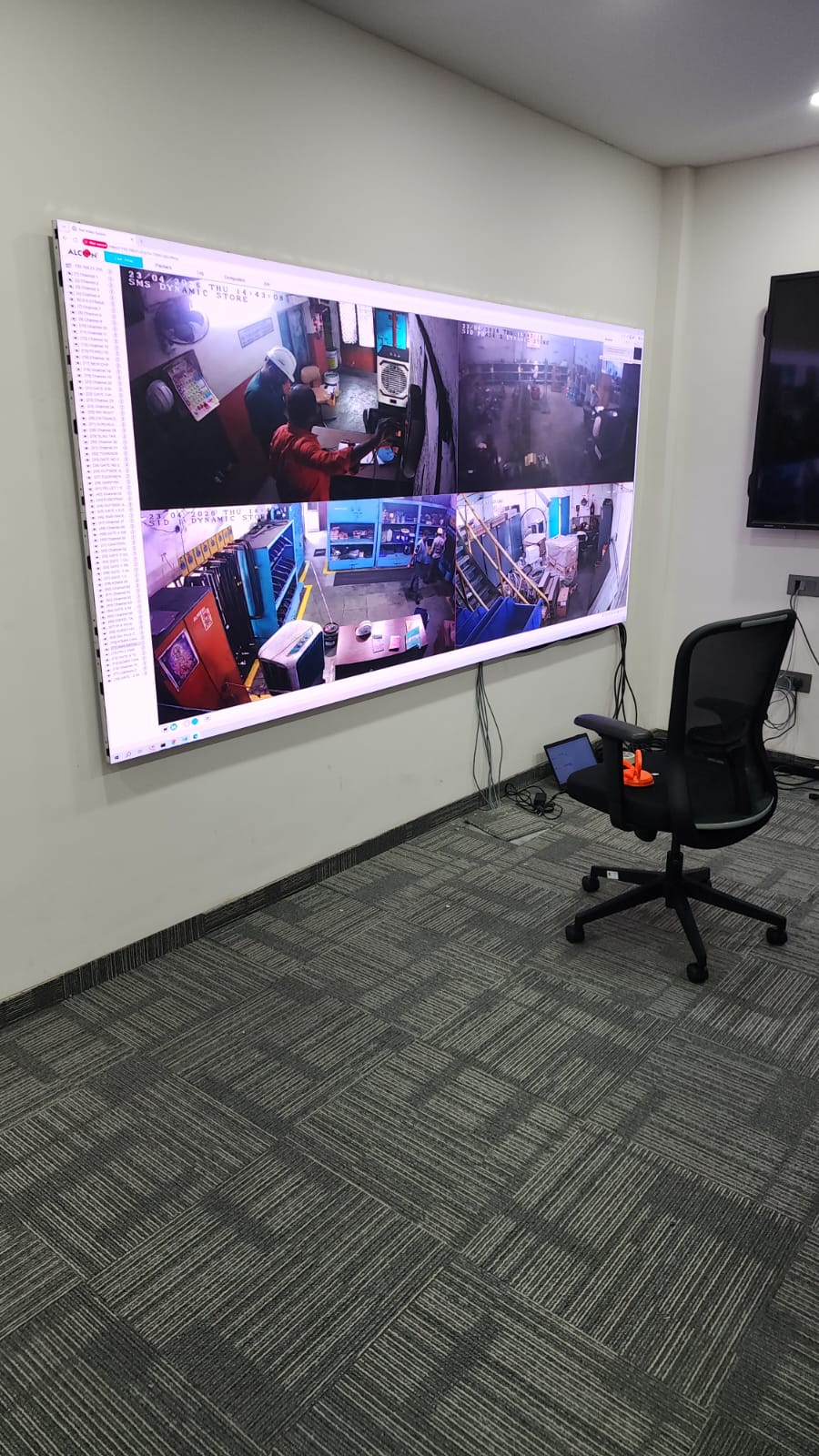 Control and Monitoring Room